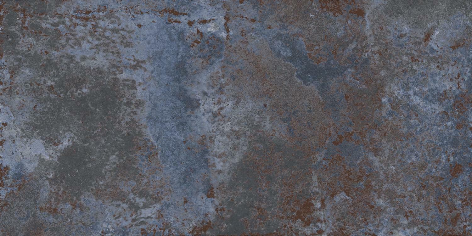Metal VINTAGE AZUL 60x120 METALIC