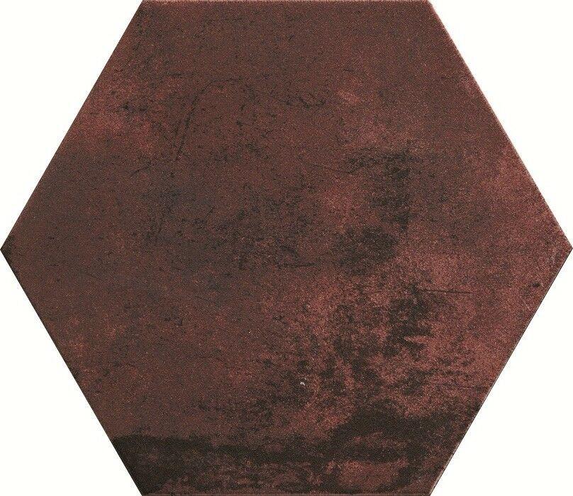 Miami Red Clay Esagona 24x27.7