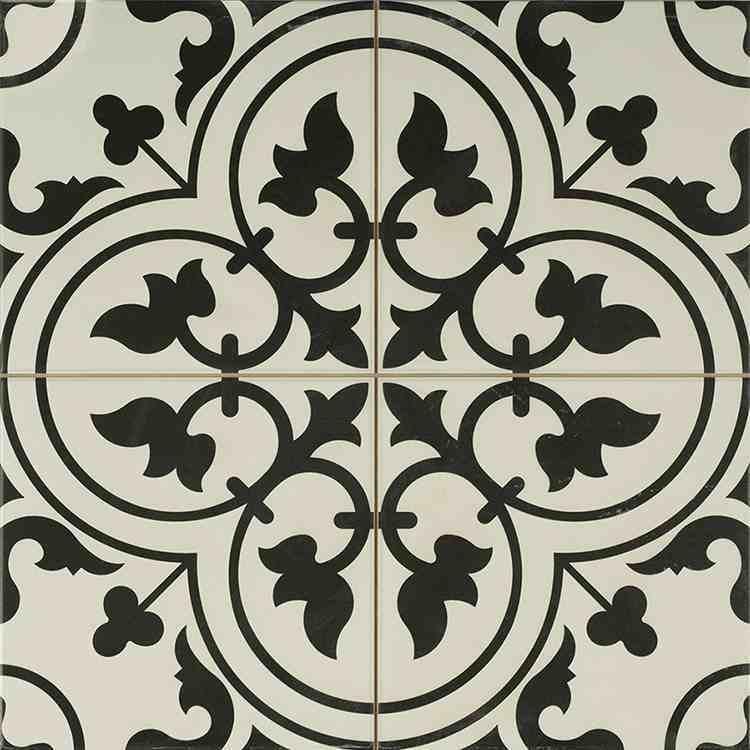 Ledbury Charcoal Black Pre-cut 45x45