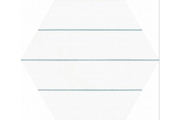 Hex. Porto Savona Aqua 22x25