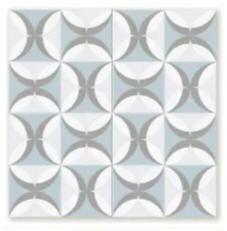 Hydraulics Narbonne Light Blue 45x45