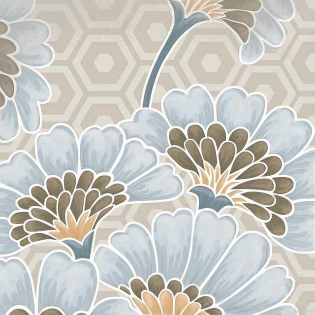 Vodevil Flore Gris 20x20