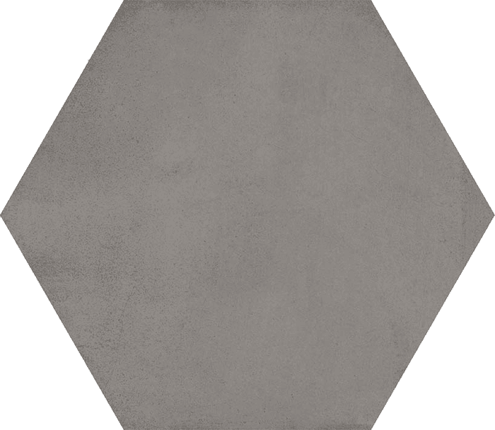 Hexagono Bampton Grafito 23.3x26.8