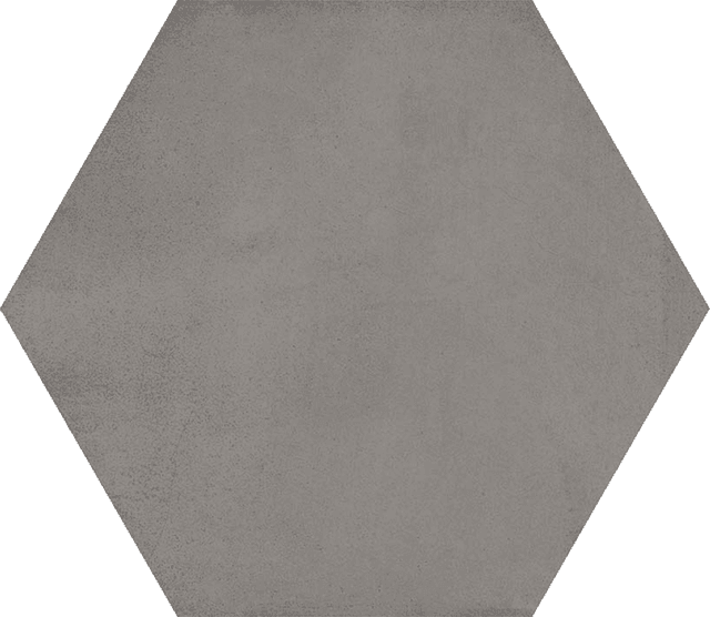 Hexagono Bampton Grafito 23.3x26.8