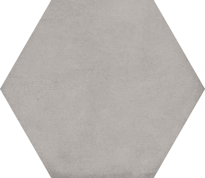 Hexagono Bampton Gris 23.3x26.8