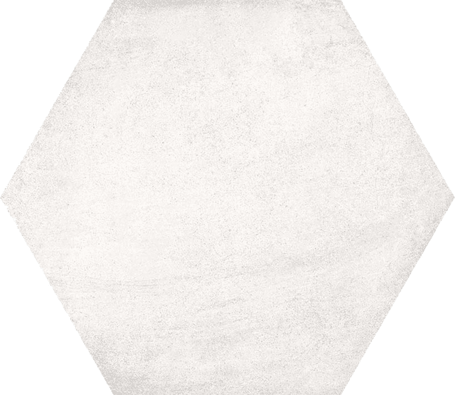 Hexagono Bampton Nieve 23.3x26.8