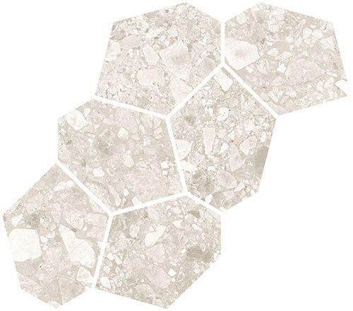 Mosaico Aymaras Marfil 24,2x39,5