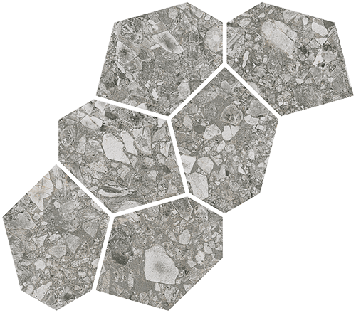 Mosaico Aymaras Cemento 24,2x39,5